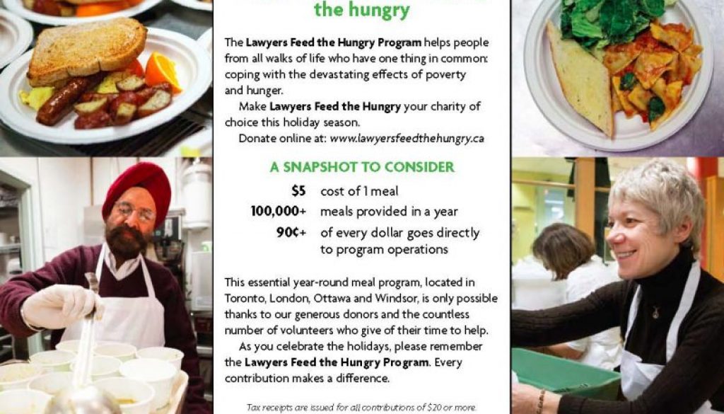 Lawyers Feed the Hungry - Gazette, Fall 2012 pg 15