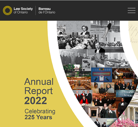 Law Society Annual Report 2022