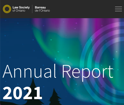 Law Society Annual Report 2021